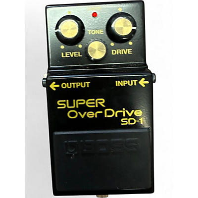 Used 2020s BOSS SD1 Super Overdrive Effect Pedal