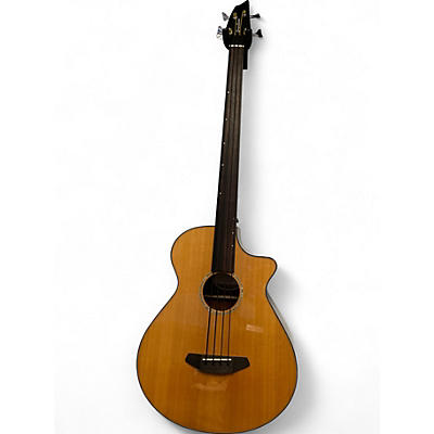 Used 2020s Breedlove JUMBO CE Natural Acoustic Bass Guitar