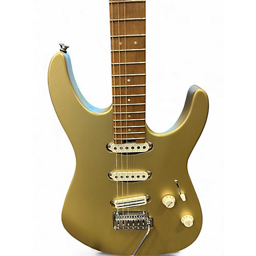 Used 2020s Charvel DK22 GOLD Solid Body Electric Guitar GOLD
