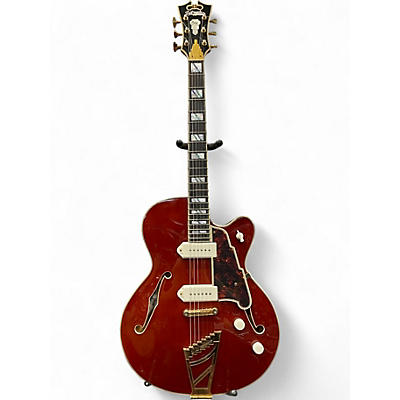 Used 2020s D'Angelico EXCEL 59 Maroon Hollow Body Electric Guitar