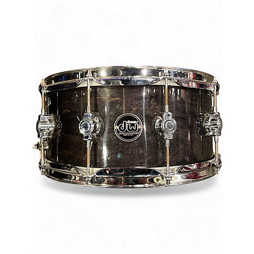 Used 2020s DW 14X6.5 Performance Series Snare ebony stained laquer Drum ebony stained laquer 213