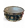 Used 2020s DW 6X14 Design Series Snare Metallic Aqua Marine Drum Metallic Aqua Marine 13