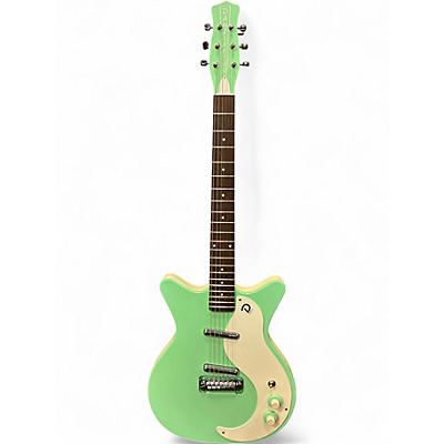 Used 2020s Danelectro  59M NOS+ Keen Green Solid Body Electric Guitar