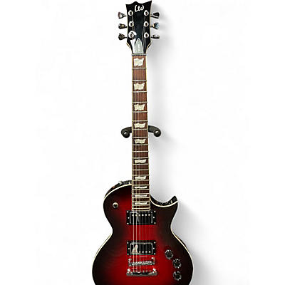 Used 2020s ESP LTD EC256 Crimson Red Burst Solid Body Electric Guitar