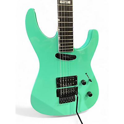 Used 2020s ESP LTD Mirage Deluxe 87 seafoam Solid Body Electric Guitar
