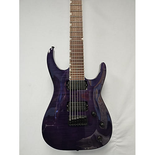 ESP Used 2020s ESP SH-207 Trans Purple Solid Body Electric Guitar Trans Purple