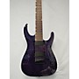 Used ESP Used 2020s ESP SH-207 Trans Purple Solid Body Electric Guitar Trans Purple