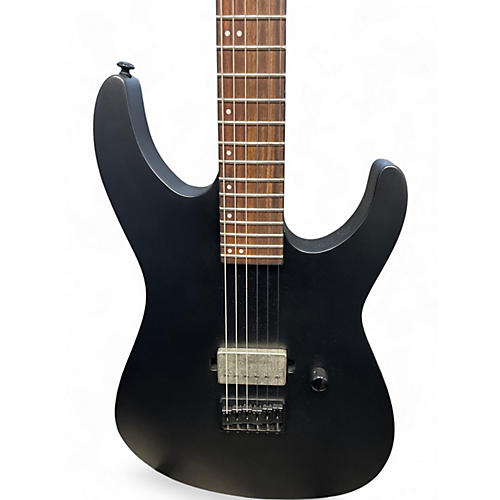 Used 2020s ESP ltd m-201 Black Solid Body Electric Guitar Black