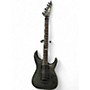 Used 2020s ESP mh350fm Black Solid Body Electric Guitar Black