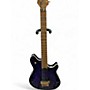Used 2020s EVH Wolfgang Special QM Trans Purple Solid Body Electric Guitar Trans Purple