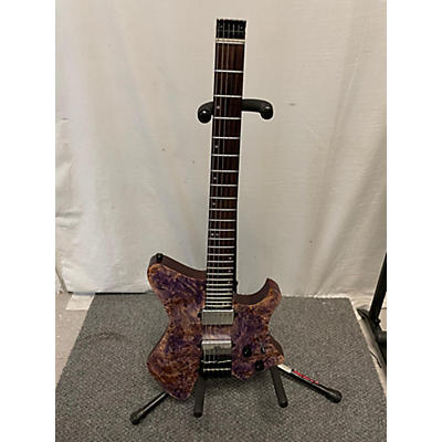 Eart Used 2020s Eart GW2 Purple Solid Body Electric Guitar