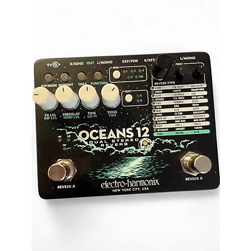 Used 2020s Electro-Harmonix OCEANS 12 Effect Pedal