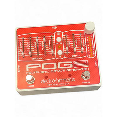 Used 2020s Electro-Harmonix Pog2 Polyphonic Octave Generator Effect Pedal
