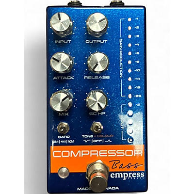 Used 2020s Empress Effects Bass Compressor Effect Pedal