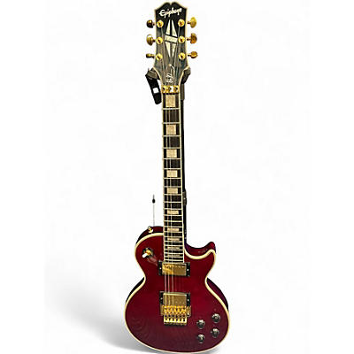 Used 2020s Epiphone ALEX LIFESON AXCESS Candy Apple Red Solid Body Electric Guitar