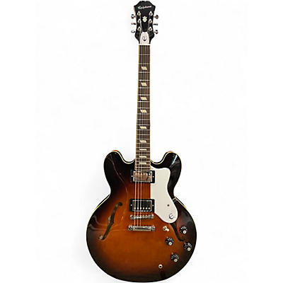Used 2020s Epiphone BONEHEAD RIVIERA 2 Color Sunburst Hollow Body Electric Guitar