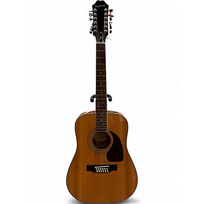 Used 2020s Epiphone DR-212  Natural 12 String Acoustic Guitar