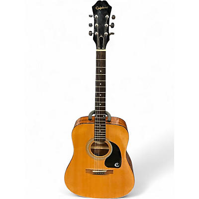 Used 2020s Epiphone DR100 Natural Acoustic Guitar