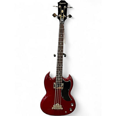 Used 2020s Epiphone EB3 Cherry Electric Bass Guitar