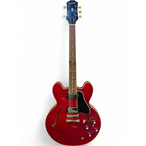 Used 2020s Epiphone ES-335 IG Cherry Hollow Body Electric Guitar Cherry