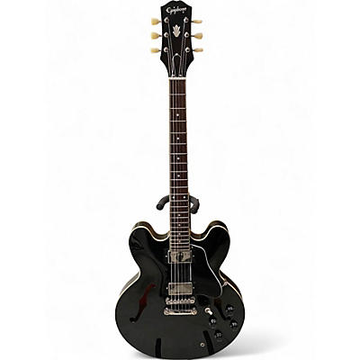 Used 2020s Epiphone ES355 Black Hollow Body Electric Guitar