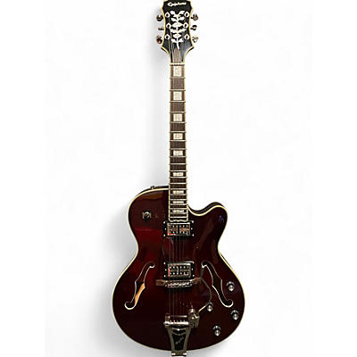Used 2020s Epiphone Emperor Swingster Wine Red Hollow Body Electric Guitar