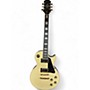 Used 2020s Epiphone Les Paul Custom Antique White Solid Body Electric Guitar Antique White