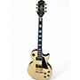 Used 2020s Epiphone Les Paul Custom Blackback Antique Ivory Solid Body Electric Guitar Antique Ivory
