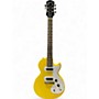 Used 2020s Epiphone Les Paul SL Graffiti Yellow Solid Body Electric Guitar Graffiti Yellow