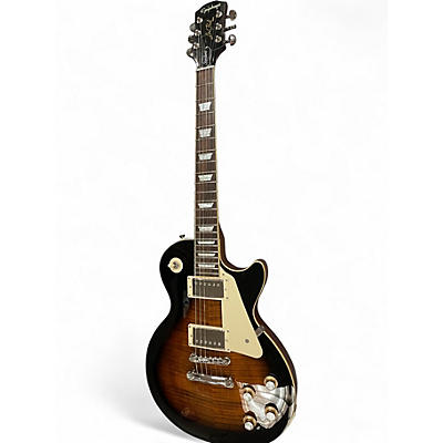 Used 2020s Epiphone Les Paul Standard 2 Tone Sunburst Solid Body Electric Guitar
