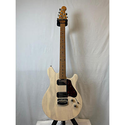 Ernie Ball Music Man Used 2020s Ernie Ball Music Man Valentine Trans Buttermilk Solid Body Electric Guitar