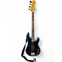 Used 2020s Fender American Professional II Precision Bass Dark Night Electric Bass Guitar Dark Night