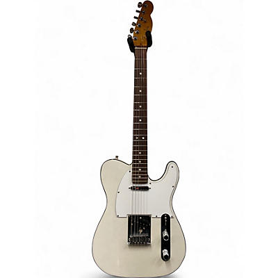 Used 2020s Fender American Ultra Telecaster Arctic White Solid Body Electric Guitar
