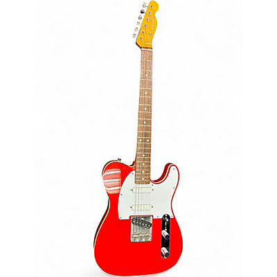 Used 2020s Fender Dr K Fiesta Red Solid Body Electric Guitar
