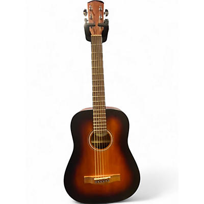 Used 2020s Fender FA-15 SB 2 Tone Sunburst Acoustic Guitar