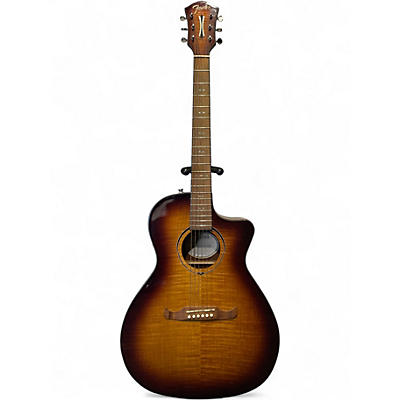 Used 2020s Fender FA-345CE  Tea Burst Acoustic Electric Guitar