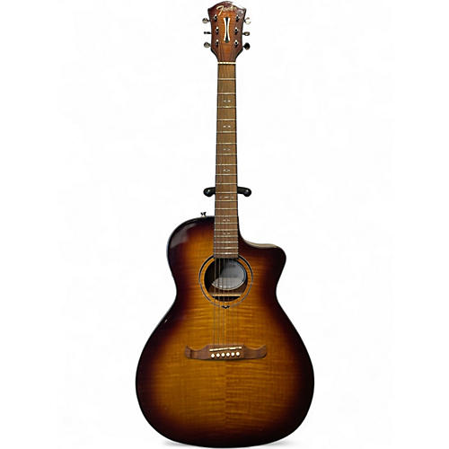 Used 2020s Fender FA-345CE  Tea Burst Acoustic Electric Guitar Tea Burst