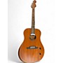 Used 2020s Fender Highway Acoustisonic Natural Acoustic Electric Guitar Natural