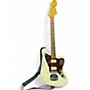Used 2020s Fender Jaguar Olympic White Solid Body Electric Guitar Olympic White