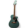Used 2020s Fender Newporter Player Mint Green Acoustic Electric Guitar Mint Green