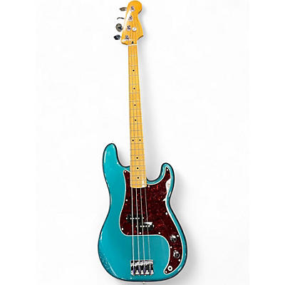 Used 2020s Fender PLAYER II PRECISION BASS Ocean Turquoise Electric Bass Guitar