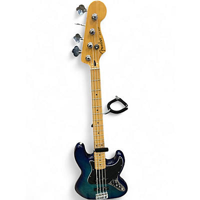 Used 2020s Fender PLAYER ii Blue Burst Electric Bass Guitar