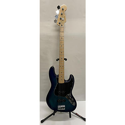 Fender Used 2020s Fender Player Jazz Bass Blue Electric Bass Guitar