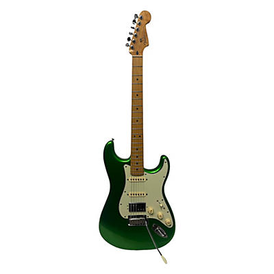 Fender Used 2020s Fender Player Plus Stratocaster HSS Cosmic Jade Solid Body Electric Guitar