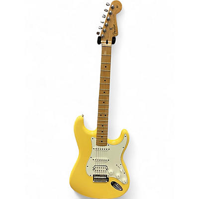 Used 2020s Fender STRATOCASTER Vintage Yellow Solid Body Electric Guitar