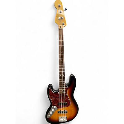 Used 2020s Fender Squier 2 Tone Sunburst Electric Bass Guitar