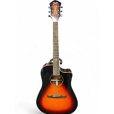 Used 2020s Fender T Bucket 300CE Tobacco Sunburst Acoustic Electric Guitar