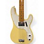 Used 2020s Fender TELECASTER BASS Yellow Electric Bass Guitar Yellow