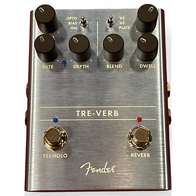 Fender Used 2020s Fender Tre-verb Effect Pedal