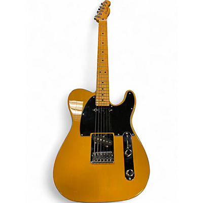 Used 2020s Fender player I telecaster  YELLOW Solid Body Electric Guitar